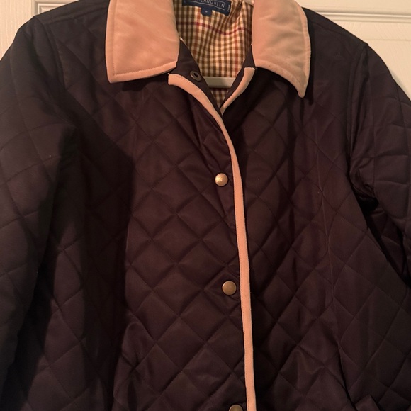 J. McLaughlin ran and black like new jacket - Picture 2 of 5